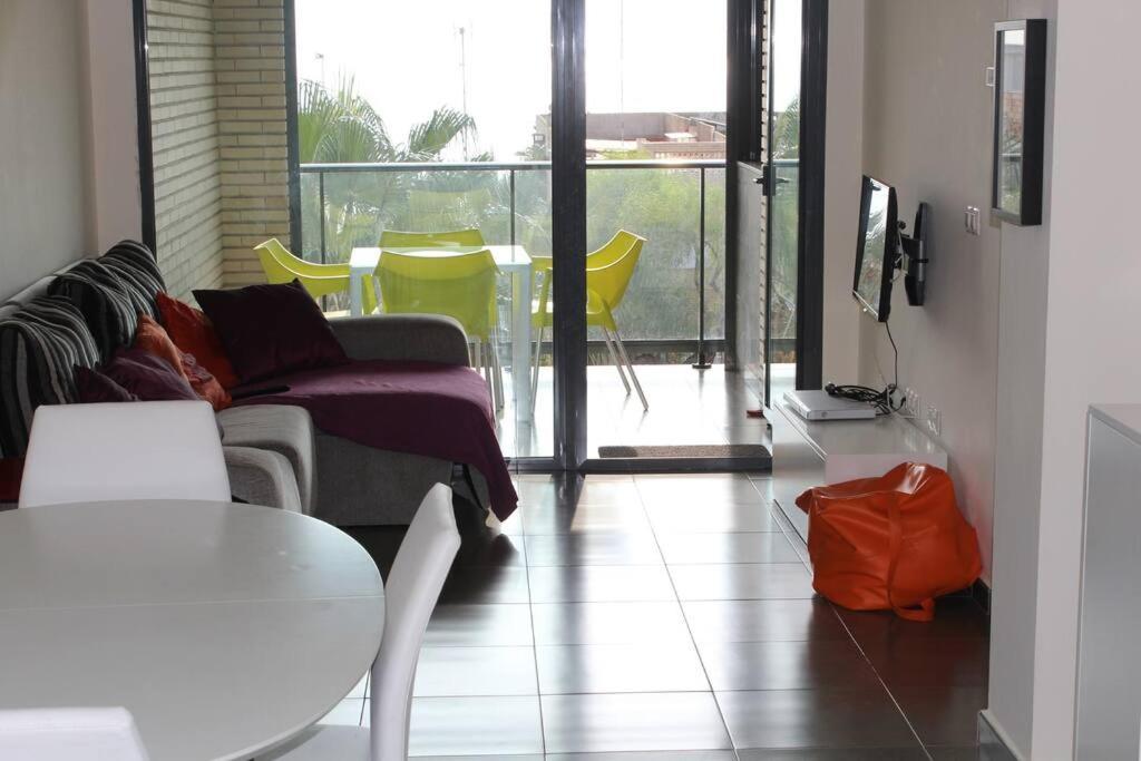 Confortable Beach Appartment With Views To The Sea ปูโซล ภายนอก รูปภาพ