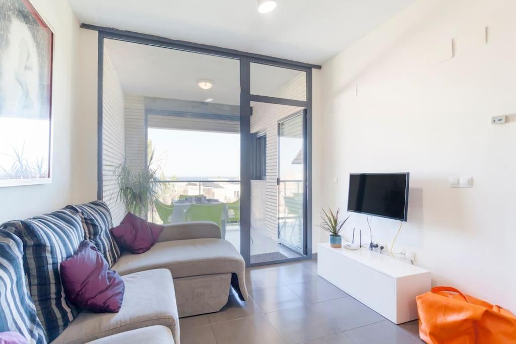 Confortable Beach Appartment With Views To The Sea ปูโซล ภายนอก รูปภาพ